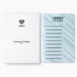 Podwójna paletka do rzęs Lovely Professional – eyelash palette double